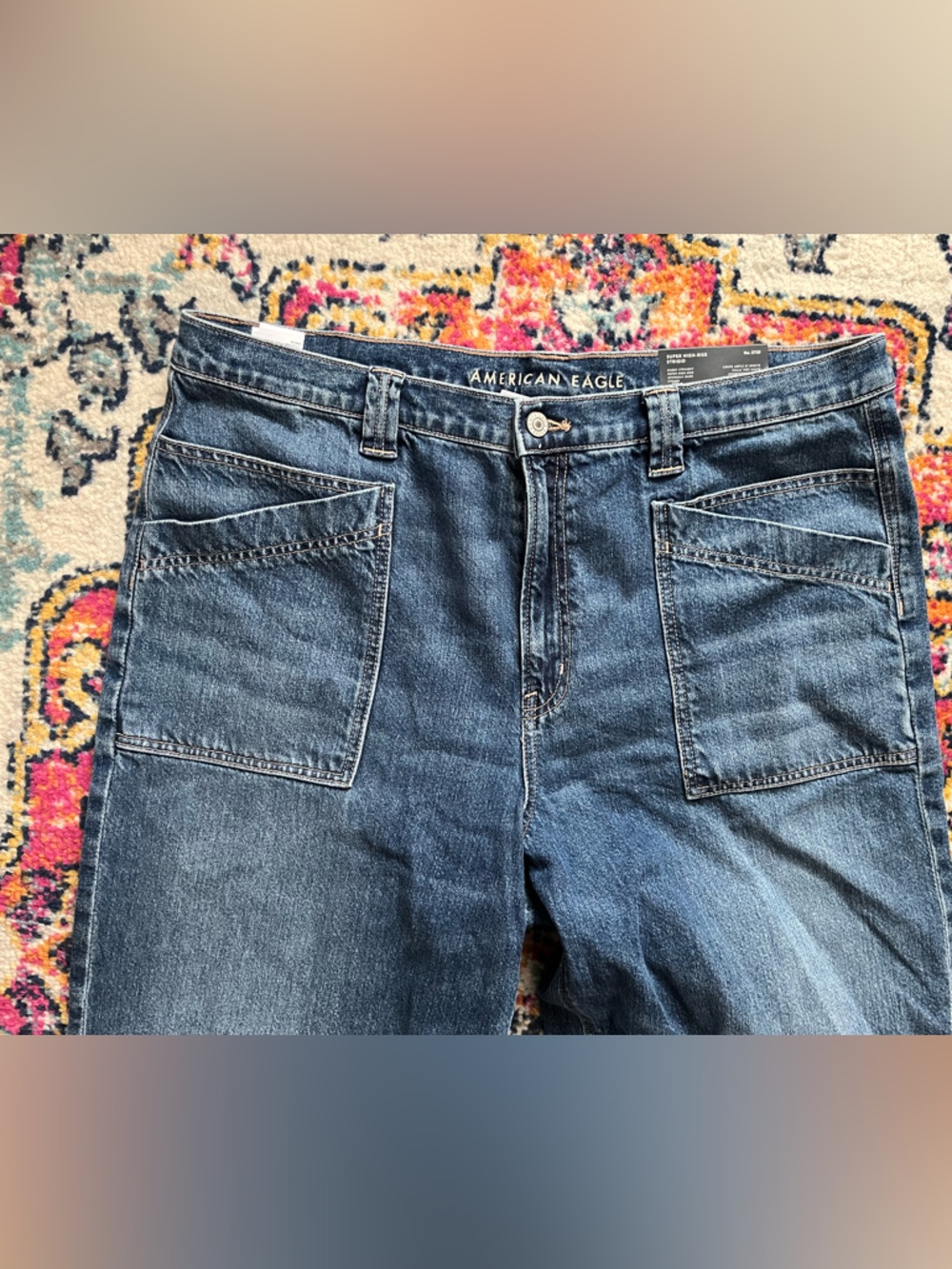 American Eagle baggy straight jeans, 16 - Picture 5 of 5